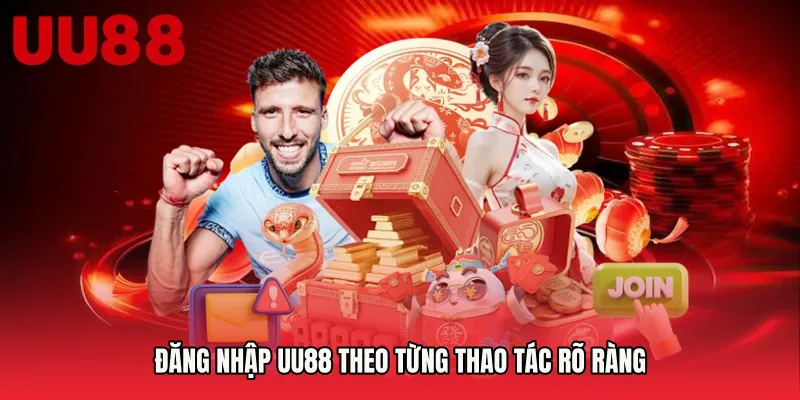 Đăng Nhập UU88 theo từng thao tác rõ ràng